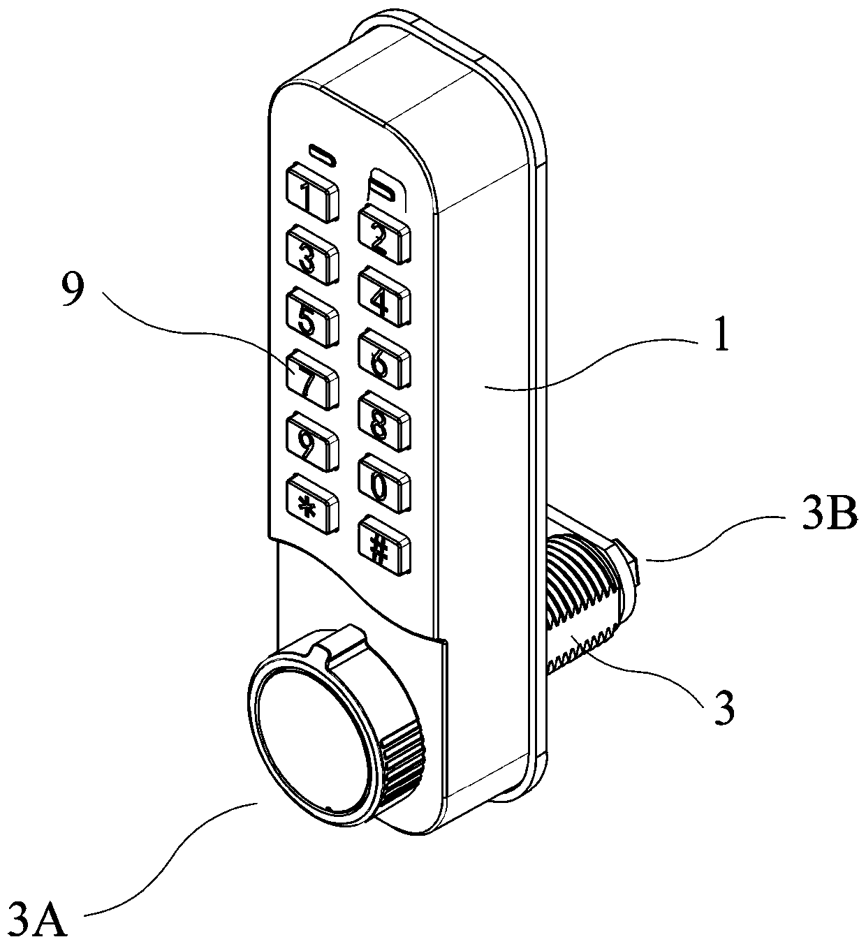 Novel electronic lock