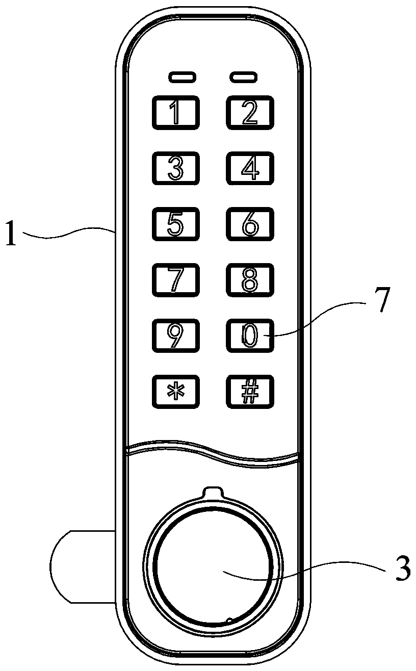 Novel electronic lock