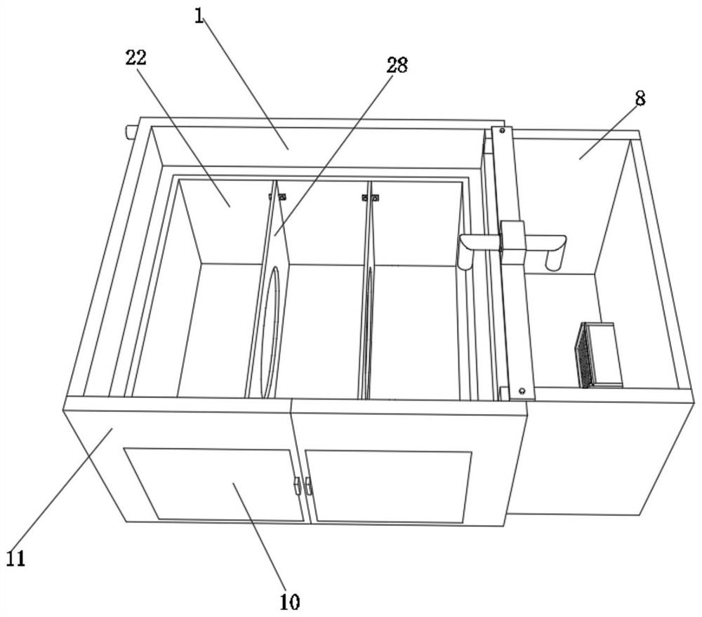 Papermaking wastewater precipitation and recovery device for papermaking