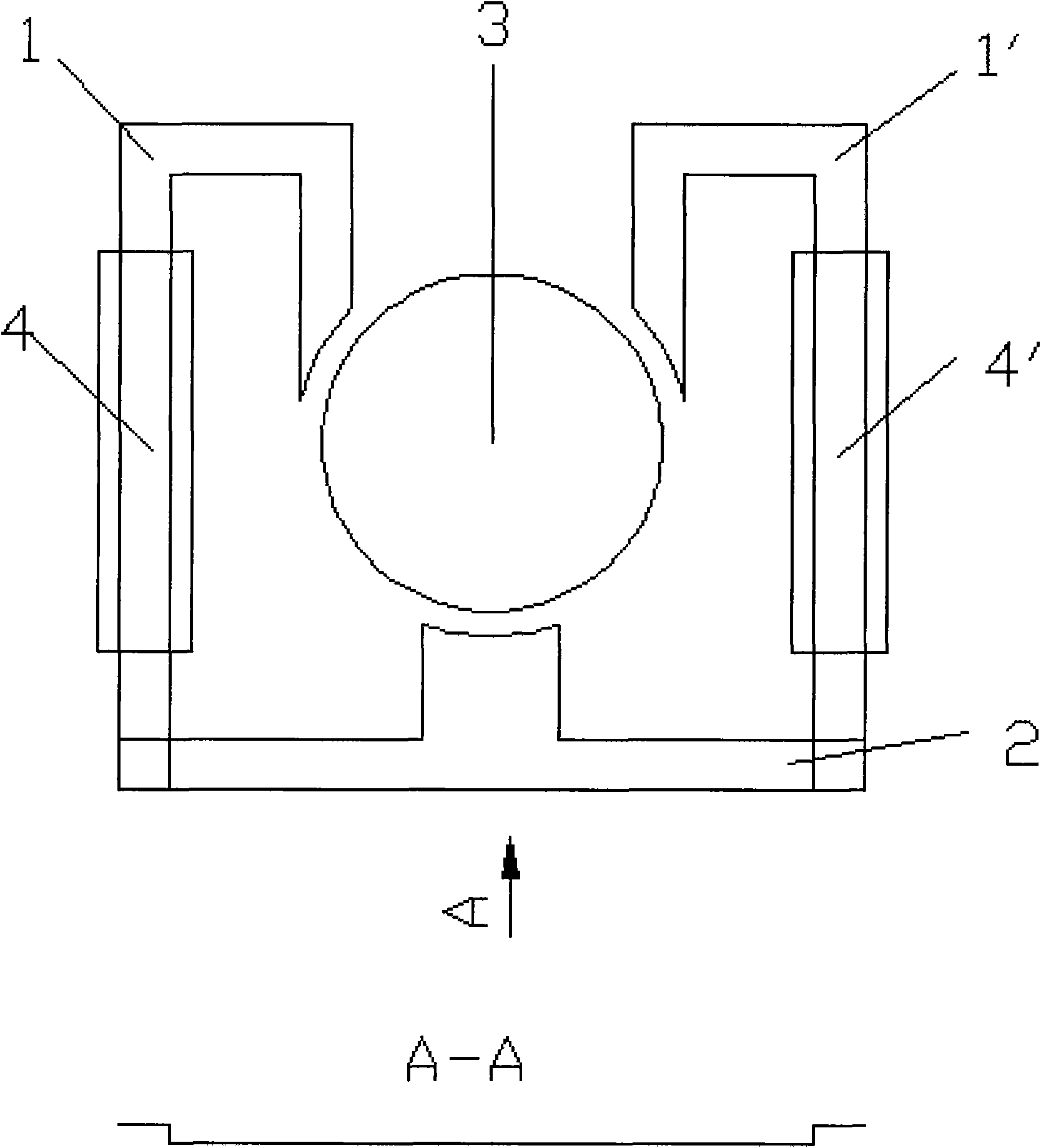Instrument step motor with large rotor and low speed ratio