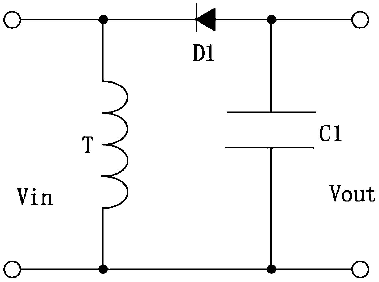 Non-contact type high-voltage and large-current direct-current module