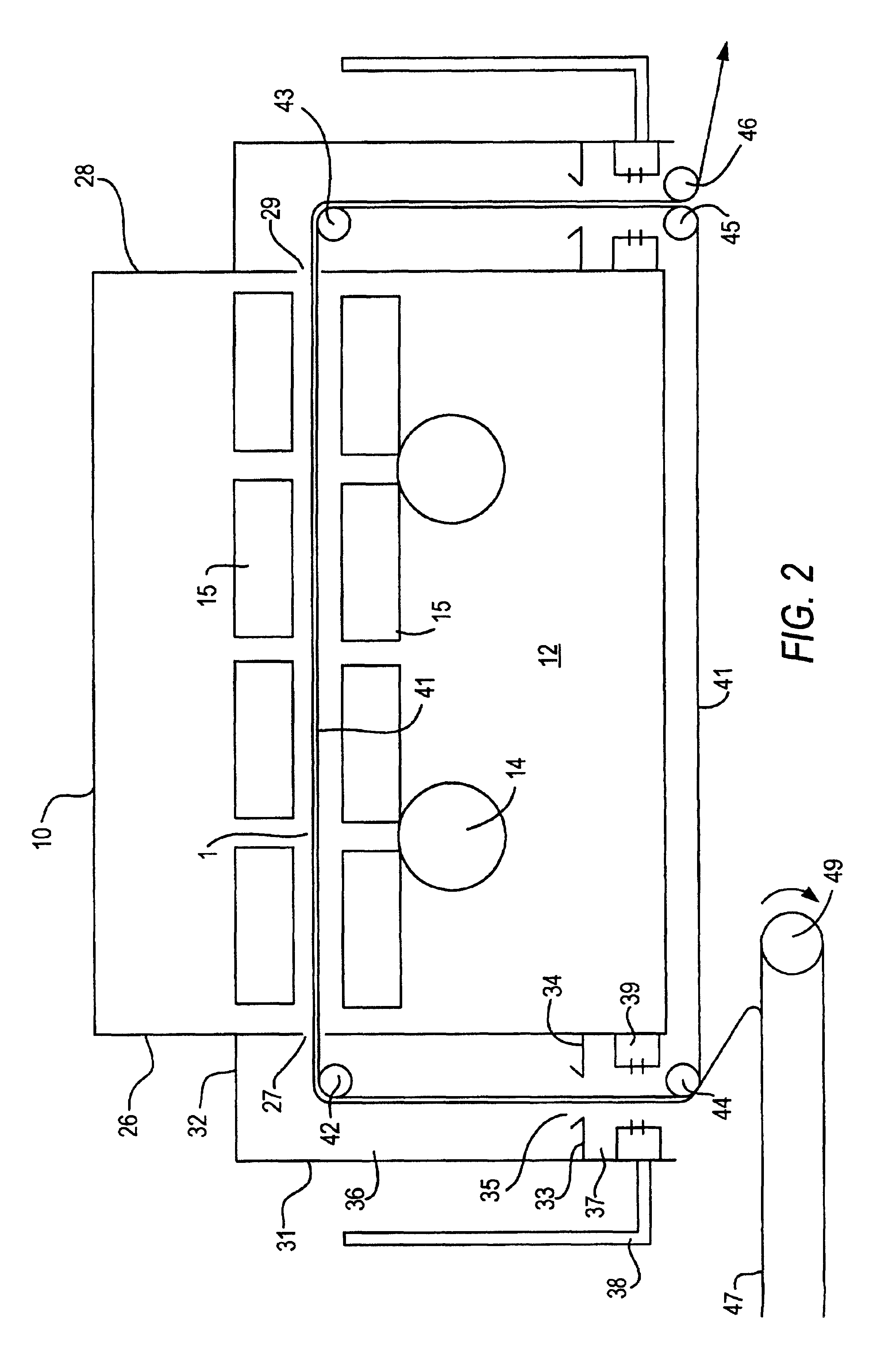 Method of and device for continuous treatment of a textile product web with steam for fixing reactive dye on natural fibers