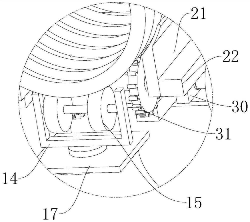 Metal corrugated pipe cooling device