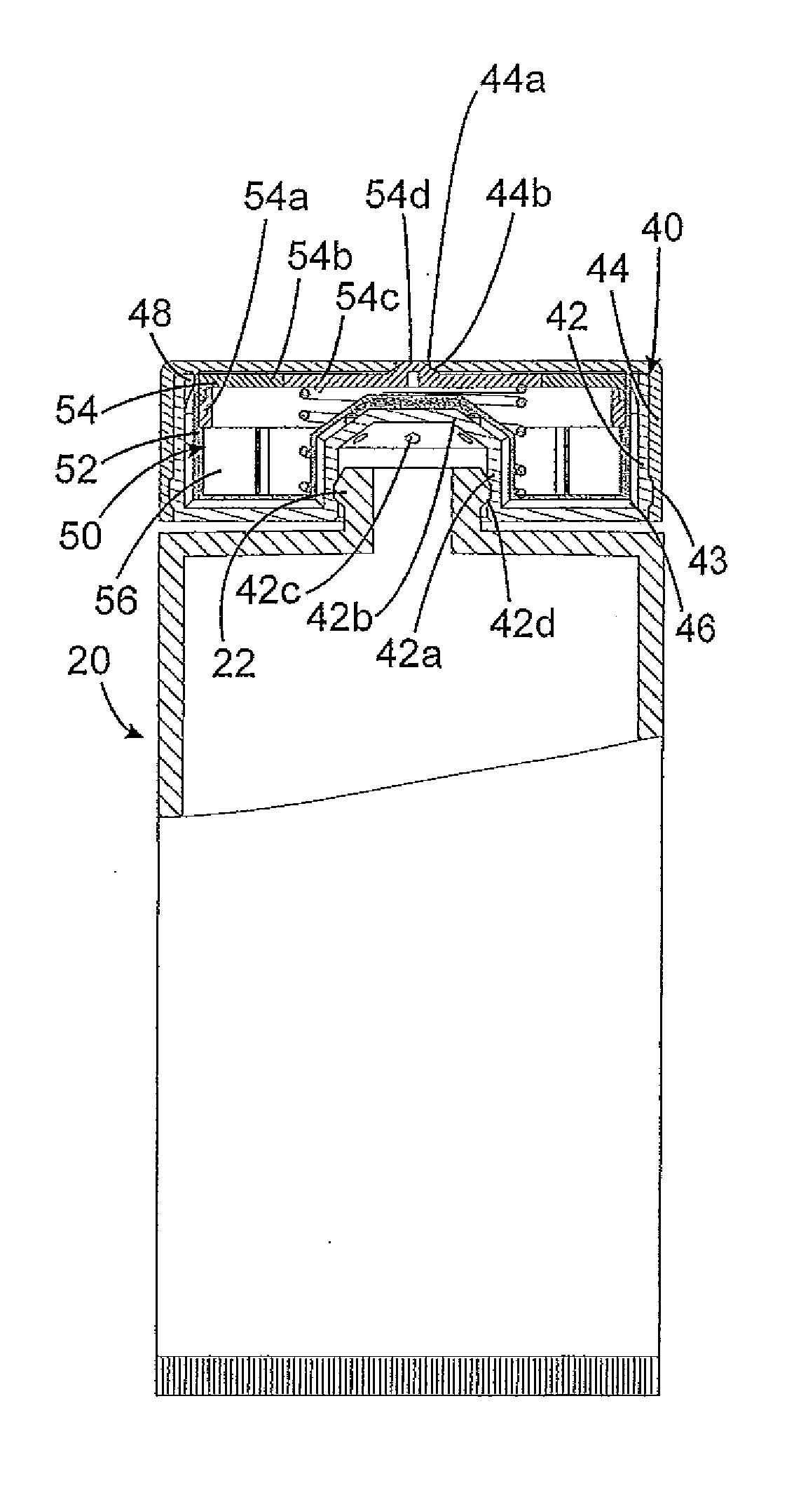 Dispensing head for a tube and tube having a dispensing head