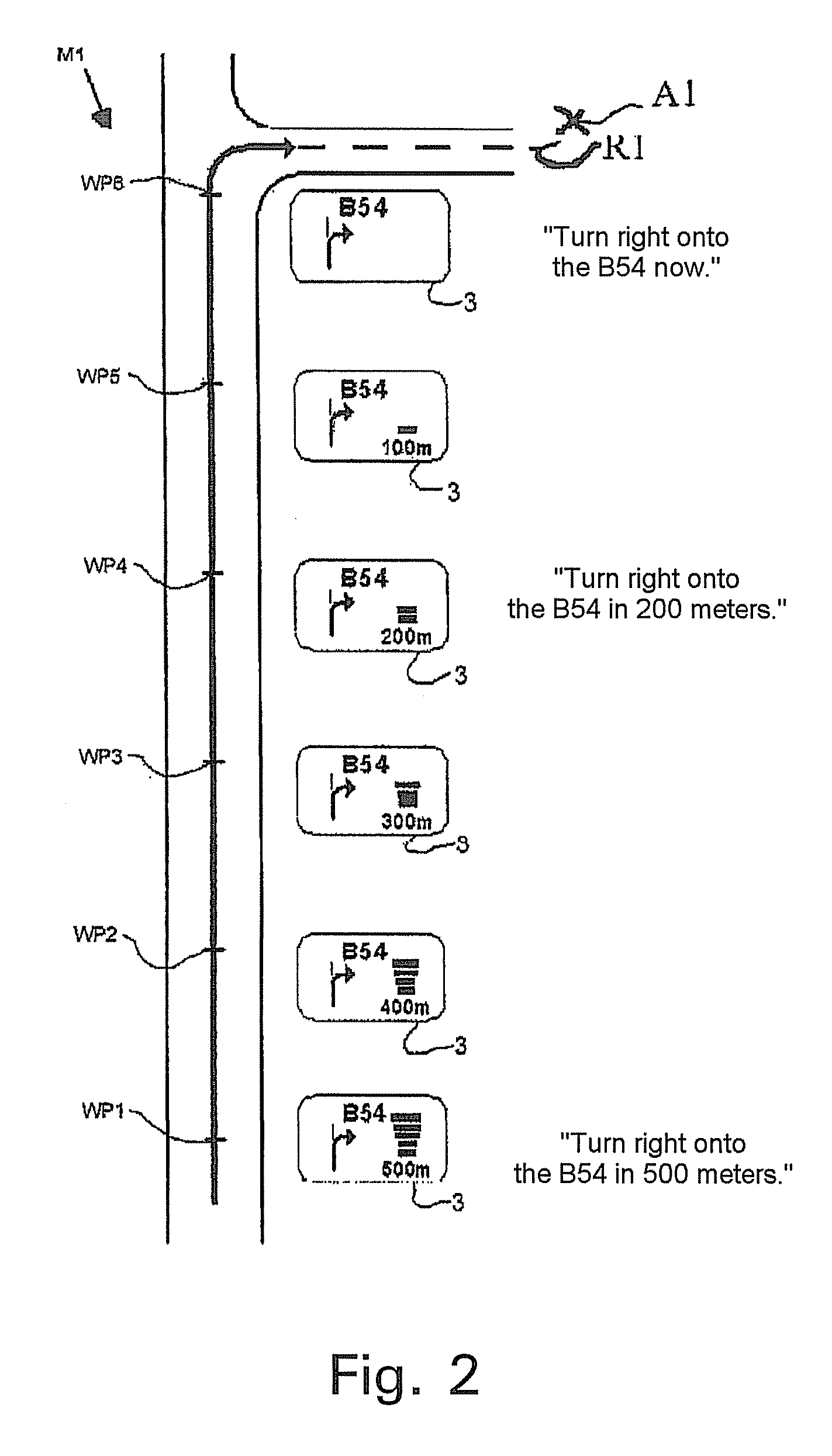 Navigation system and control unit for navigation system