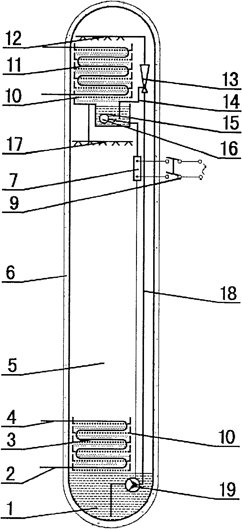 Two-way heat transfer heat pipe