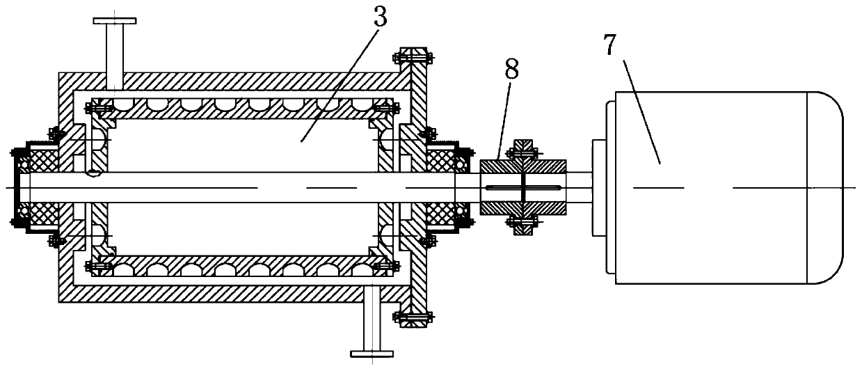 Hydrodynamic cavitation heating device