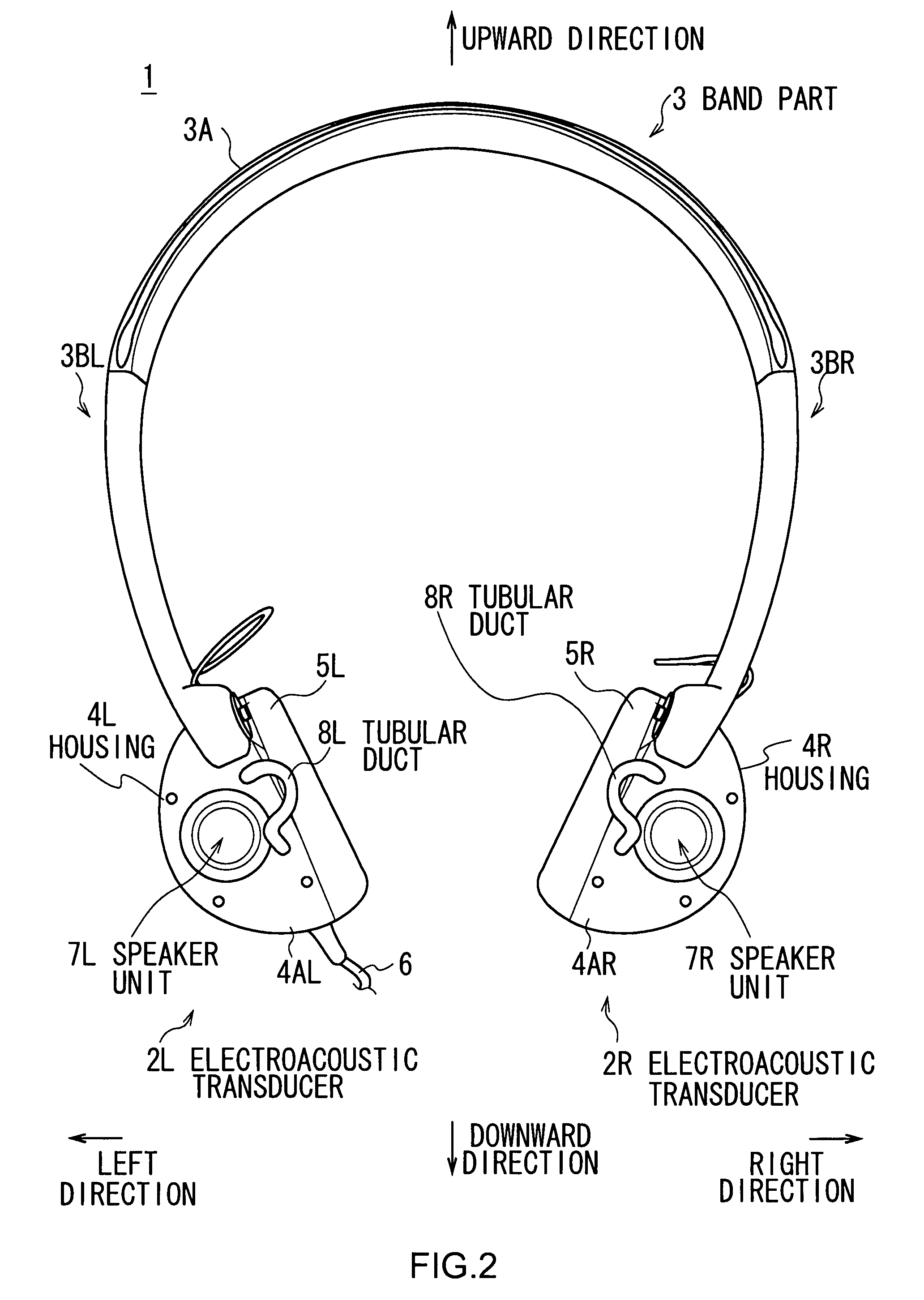 Ear speaker device