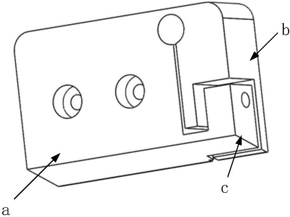 A clamping device for optical fiber and lithium niobate wafer