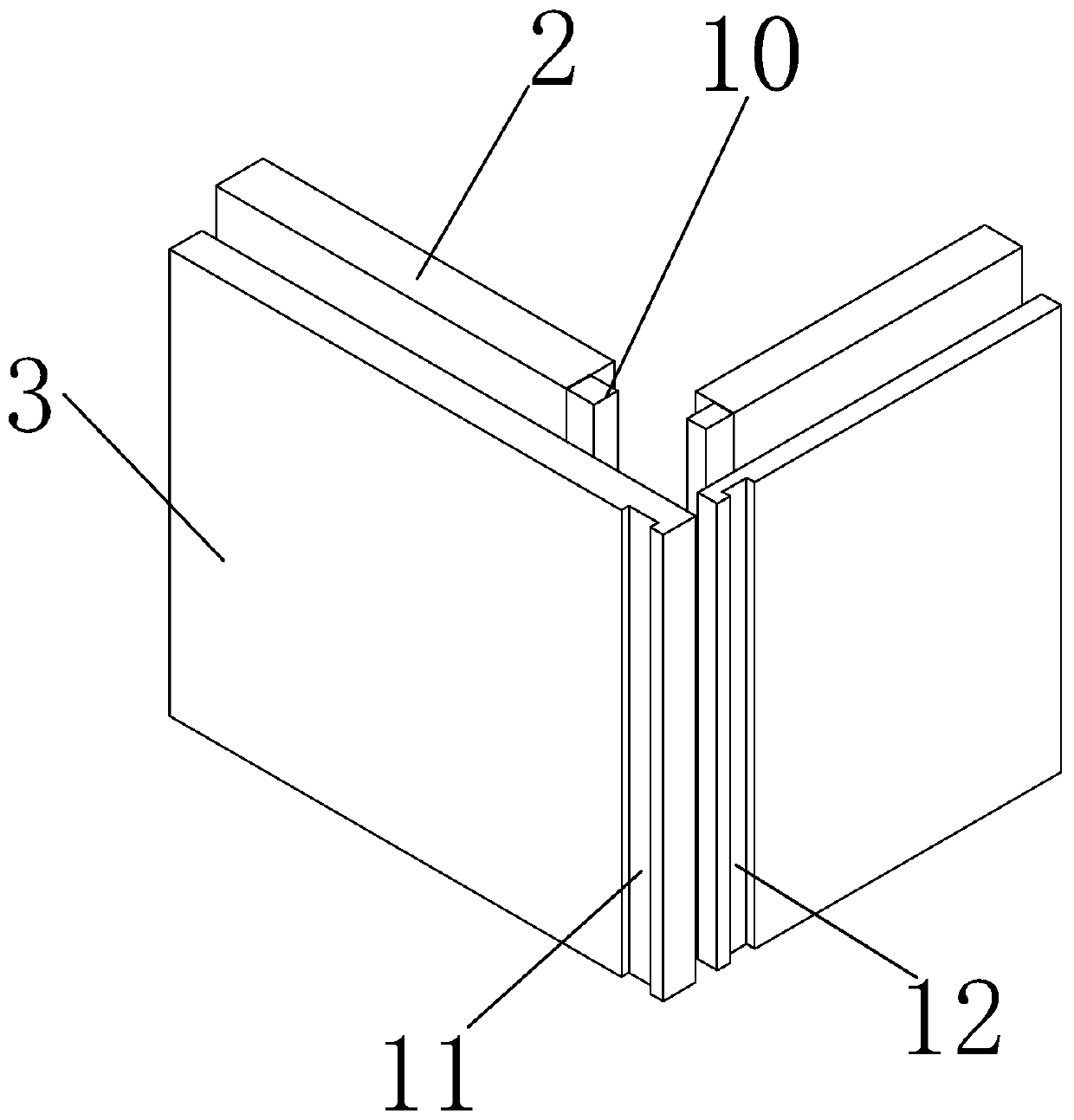 Building template strengthening device