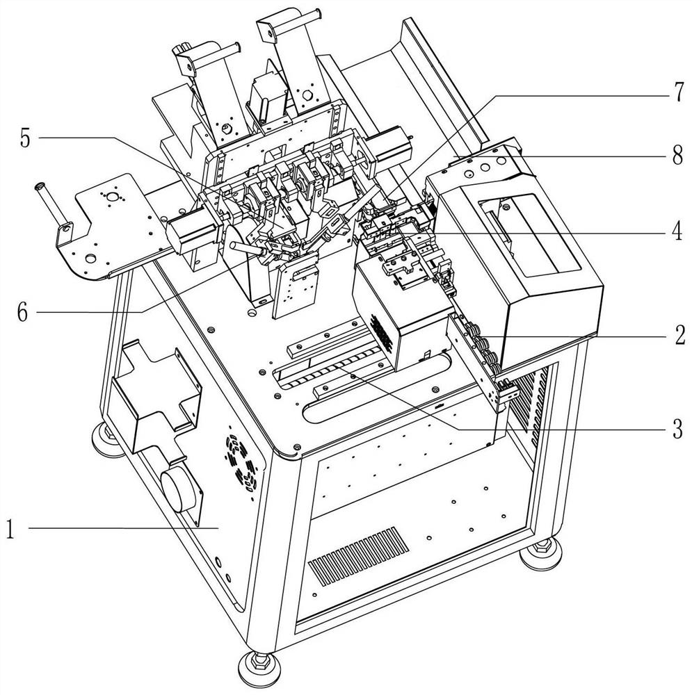 Welding system for two-core wire and DC terminal