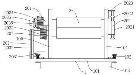 Embossing mechanism facilitating adjustment of grain depth and shallowness for tissue production