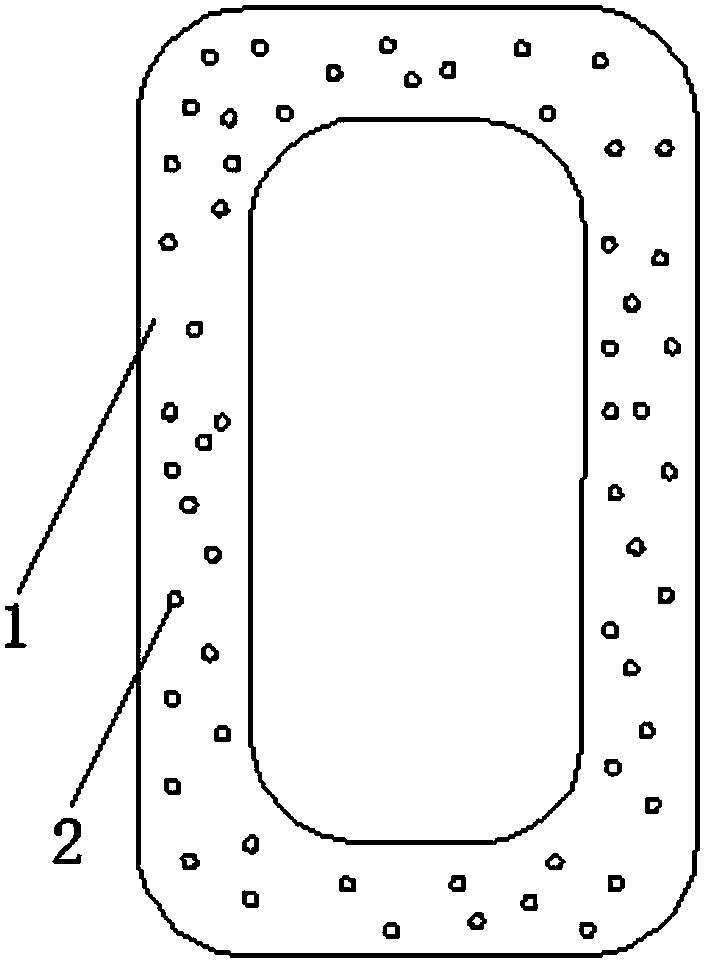 Flexible positioning device for navigation for robot surgery under X-ray and navigation method for robot surgery under X-ray