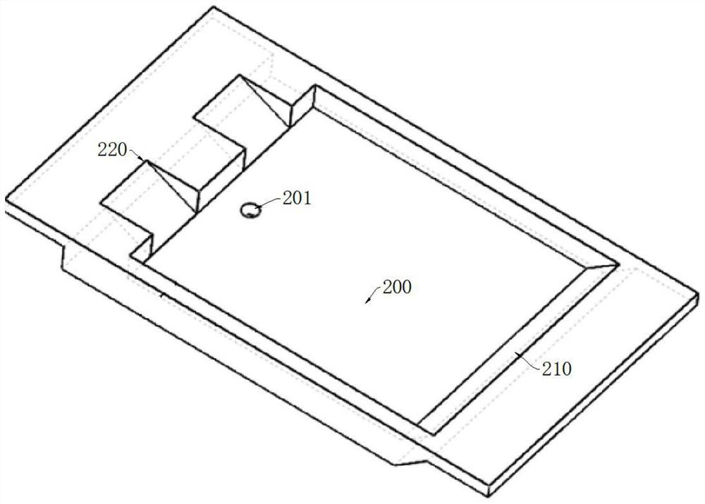 A lobe-type backward step structure, a lobe-type concave cavity device and a supplementary combustion chamber