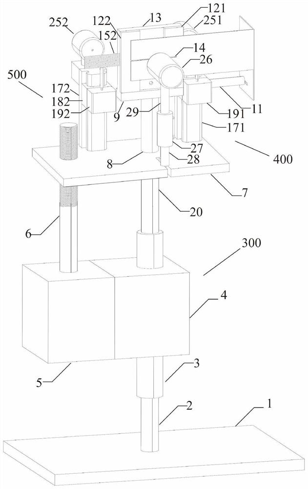 Electrically-controlled light spot shaping and power adjusting device, system and method based on diaphragm