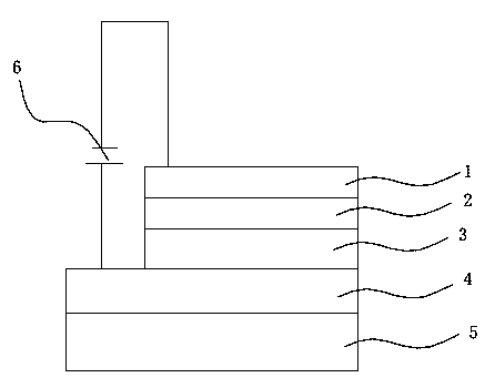 Organic semiconductor material containing amine oxide group and application thereof in OLED (organic light-emitting diode) device