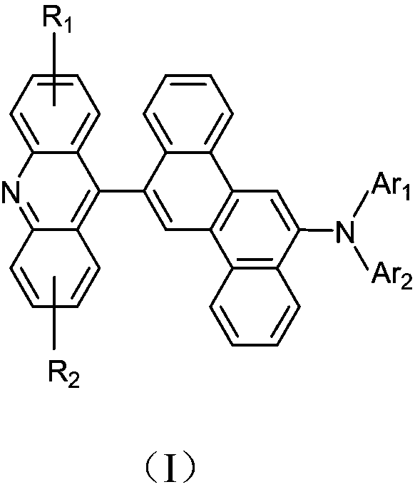 Benzophenanthrene derivative and organic light-emitting device thereof