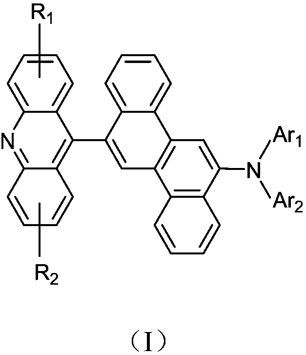 Benzophenanthrene derivative and organic light-emitting device thereof