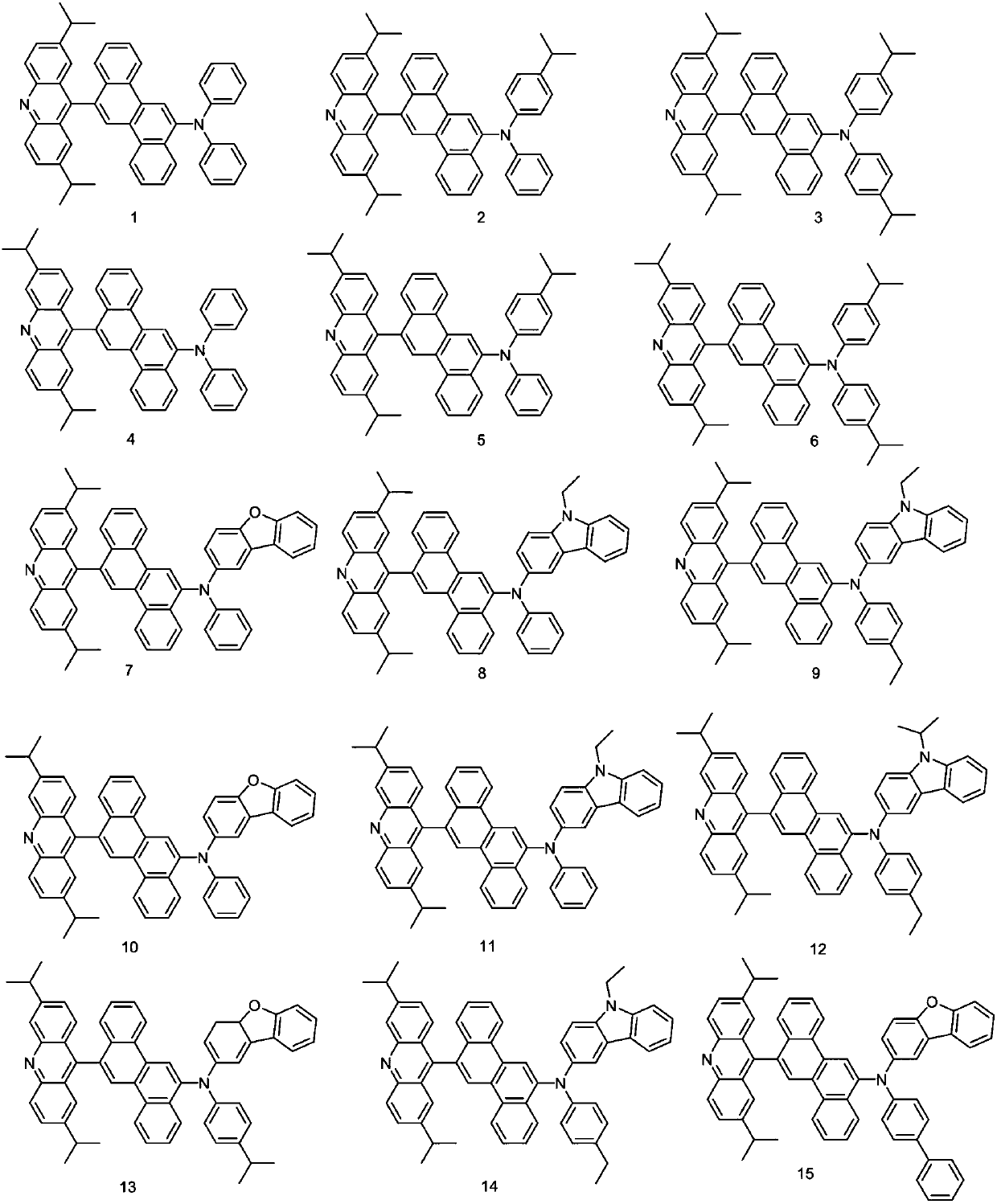 Benzophenanthrene derivative and organic light-emitting device thereof