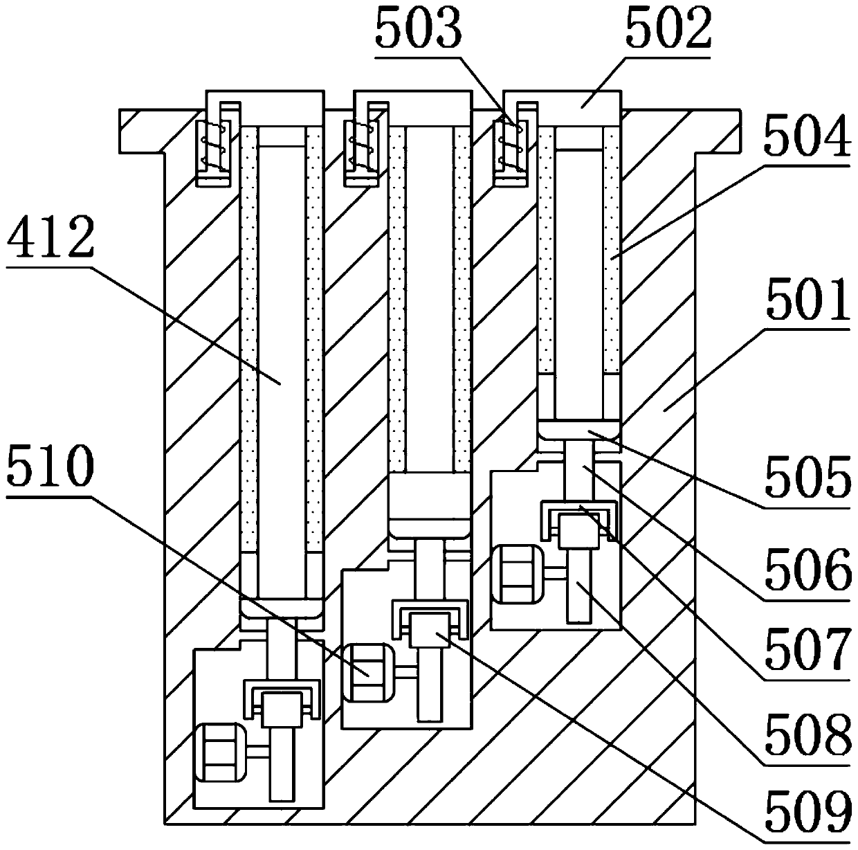 Toughness detection device and method for airport runway foundation bearing capability