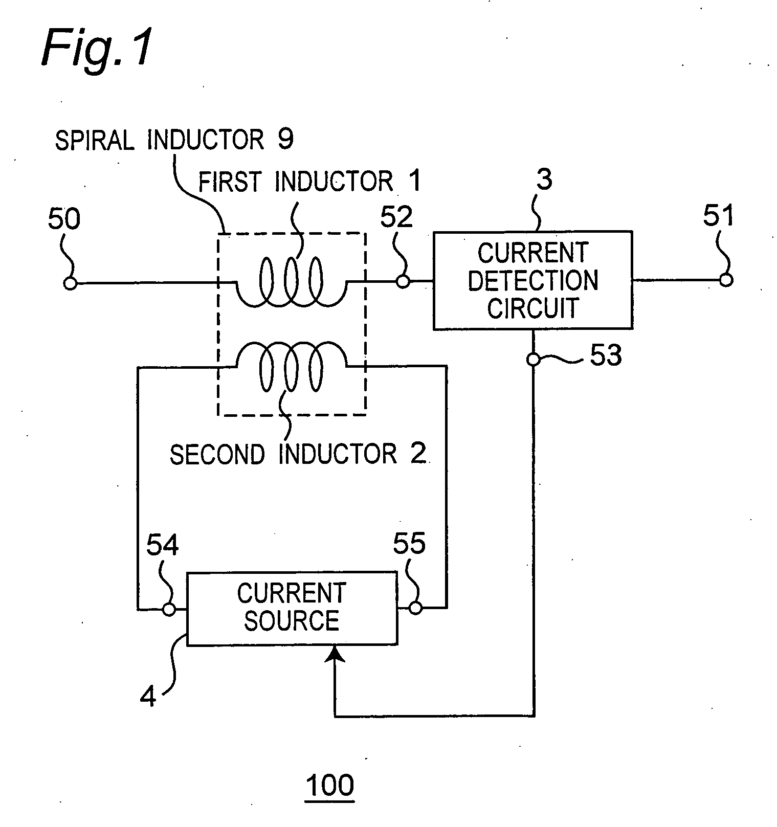 Inductor unit and oscillator using the inductor unit