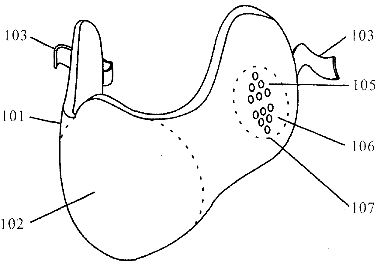 Heat exchange type antibacterial and dustproof mask