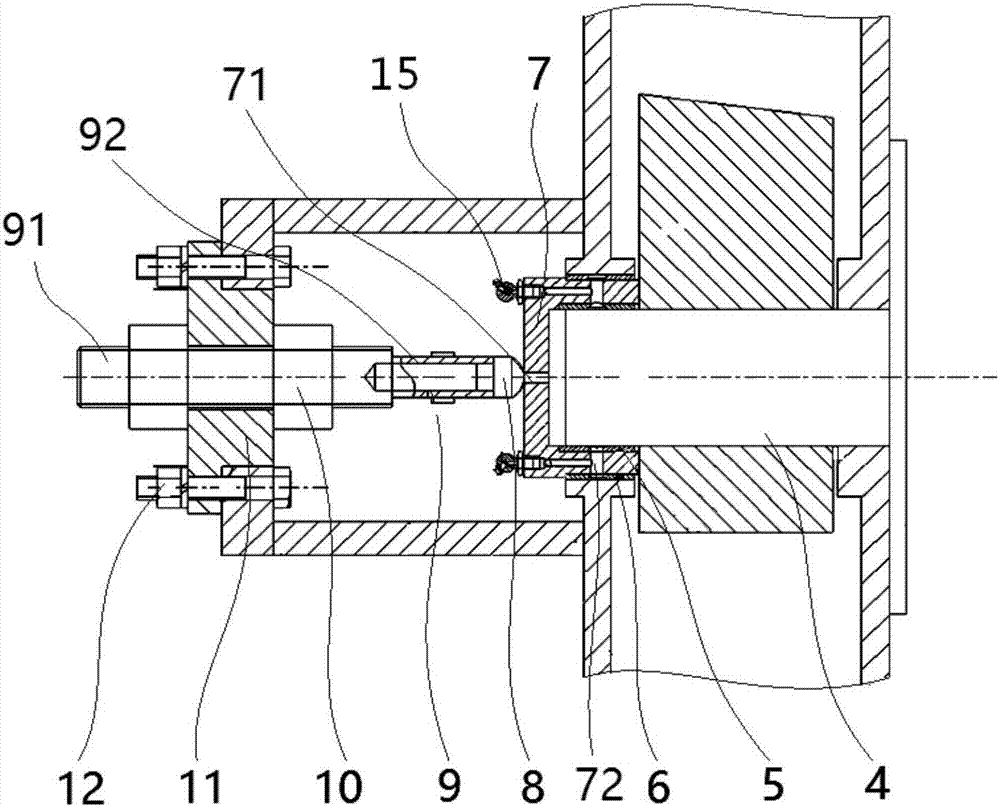 Loader work device load spectrum test system, work device and loader