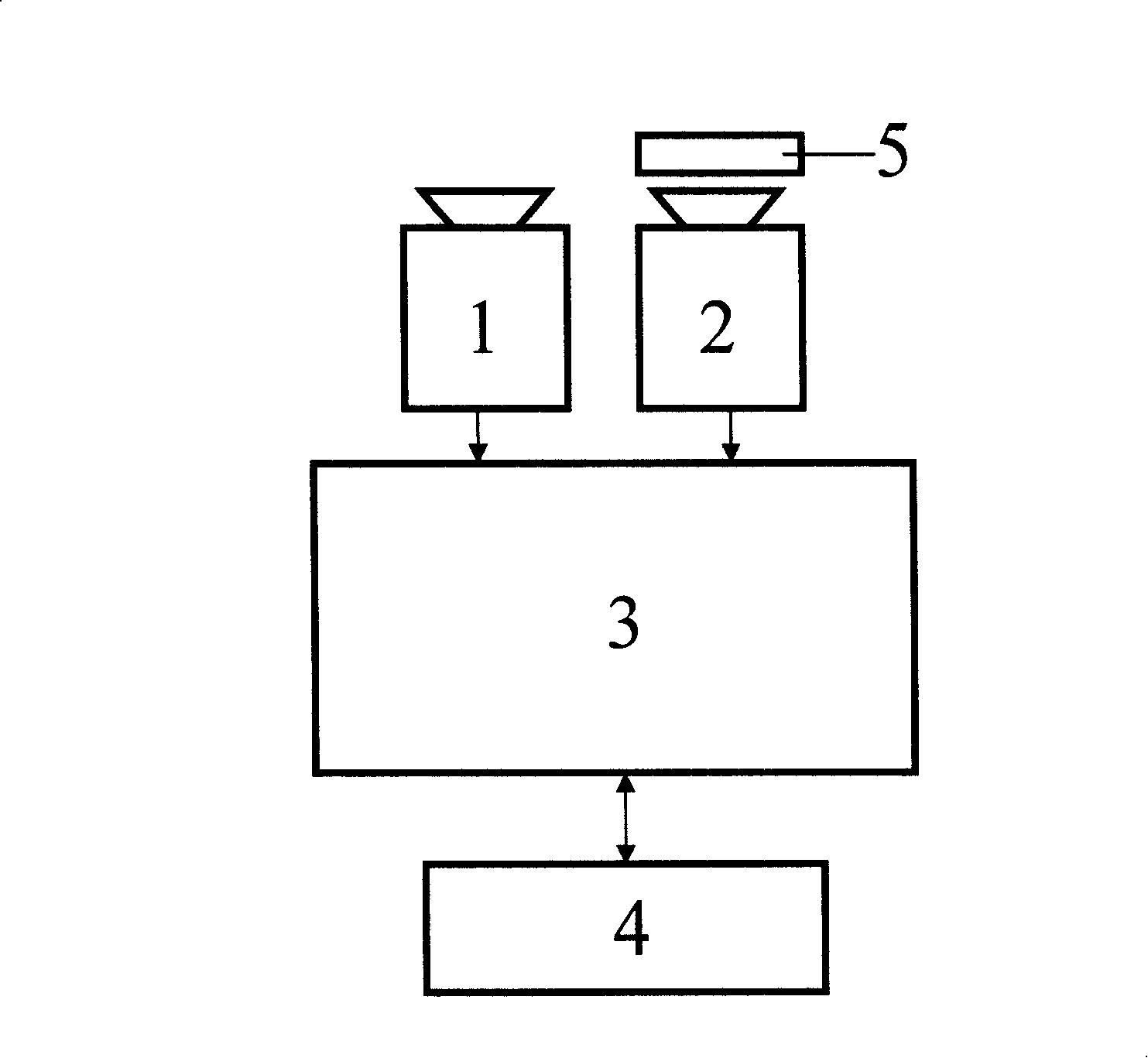 Device for receiving photoelectricity white plate signal