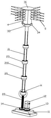 An outdoor integrated signal tower