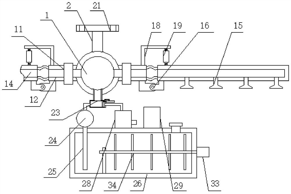 Internet-of-Things greenhouse pesticide spraying device based on 5G technology