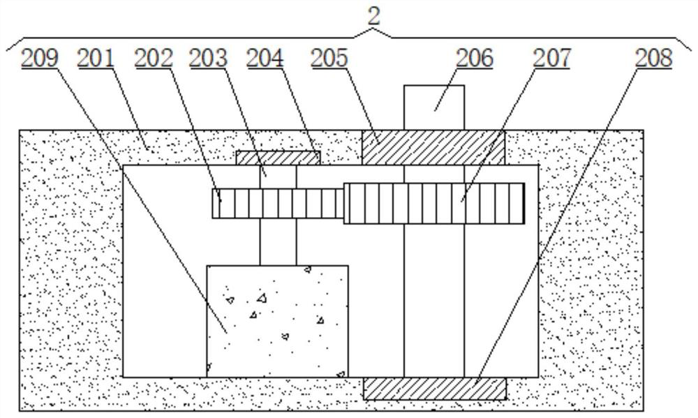 A steelmaking furnace slag removal device with dust treatment function