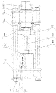 Hydraulic press for pressing metal