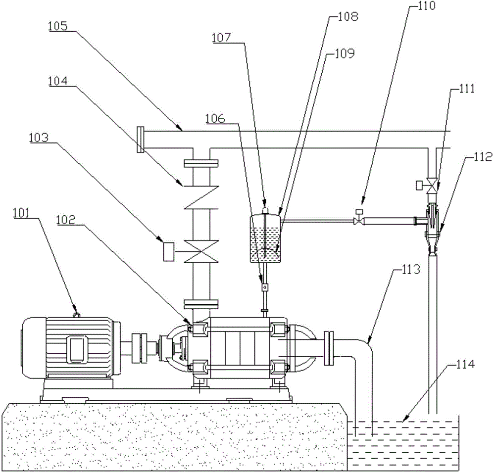 Water and gas separation detection protection device for precisely judging water diversion state of mine draining pump