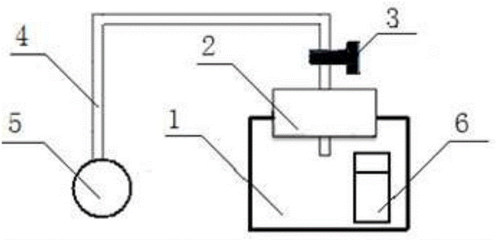 Pig semen normal temperature liquid negative pressure preservation device and method