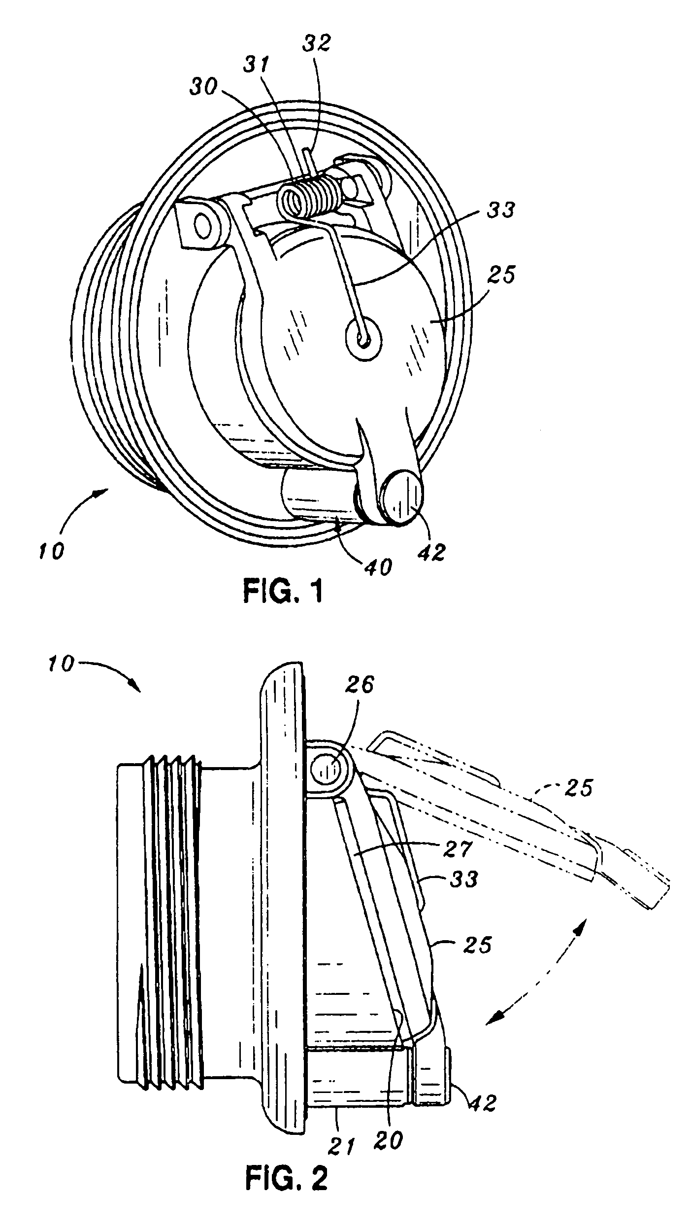 Quickly opening hinged check valve with pre-determined upstream pressure required to open