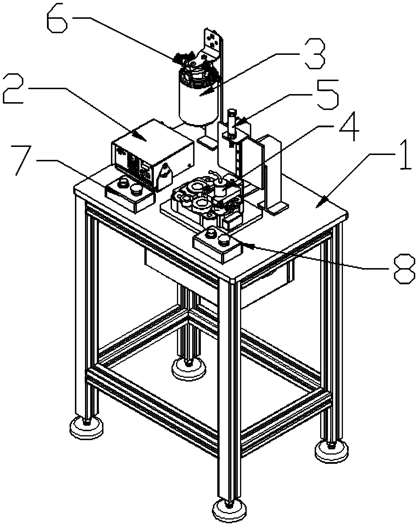 Uniform and high-accuracy oil coating device for inner walls of holes