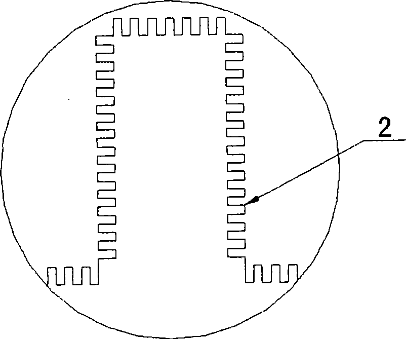 Straight-fin heat expansion reinforced structure minuteness scale composite phase-change heat fetching apparatus