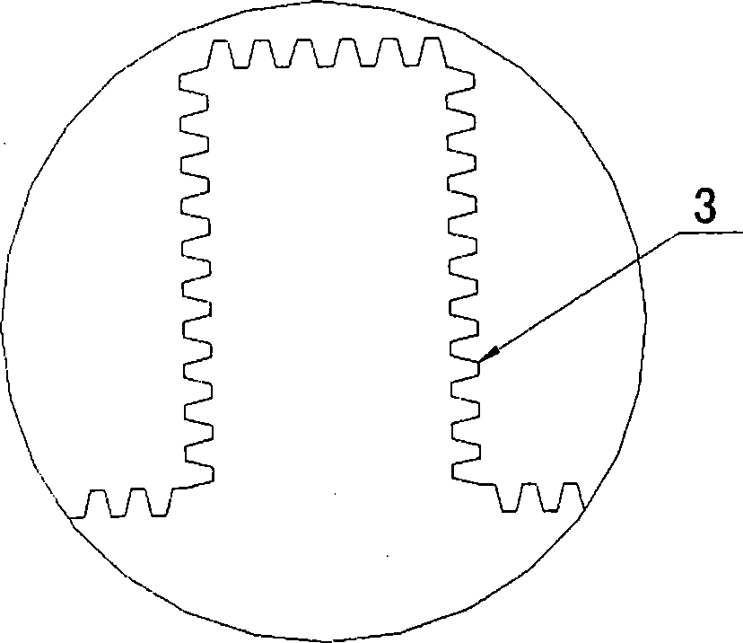 Straight-fin heat expansion reinforced structure minuteness scale composite phase-change heat fetching apparatus