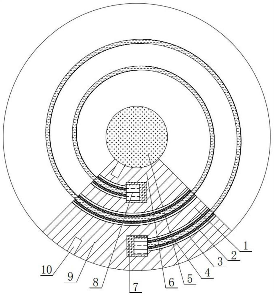 Compact high-voltage large-current electromagnetic repulsion coil