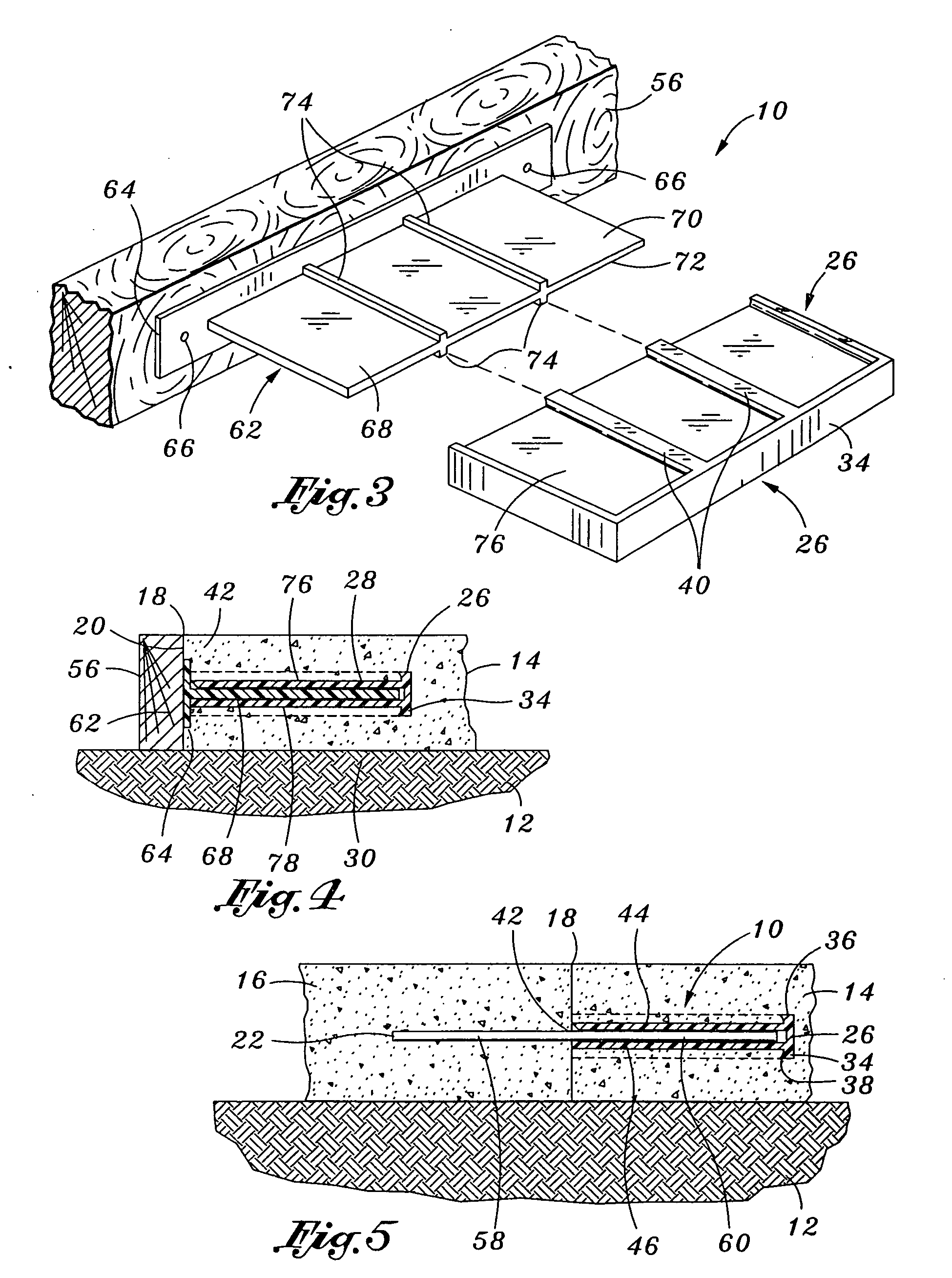 Plate concrete dowel system