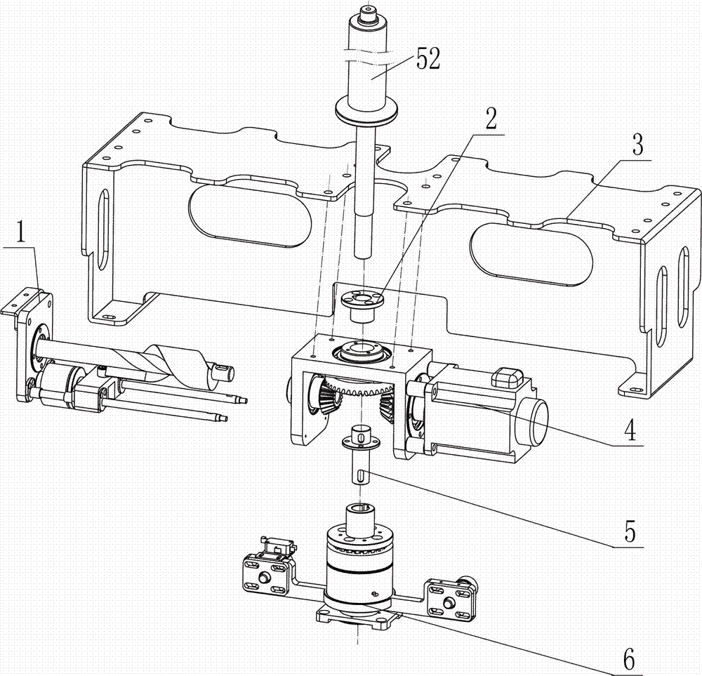 A core device for a revolving door in an access control system