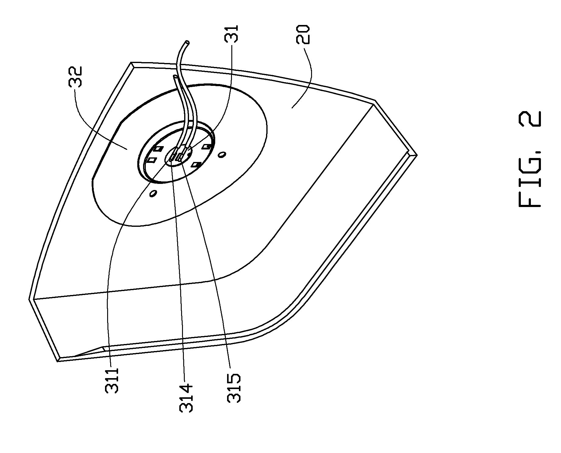 Power button assembly and electronic device using the same