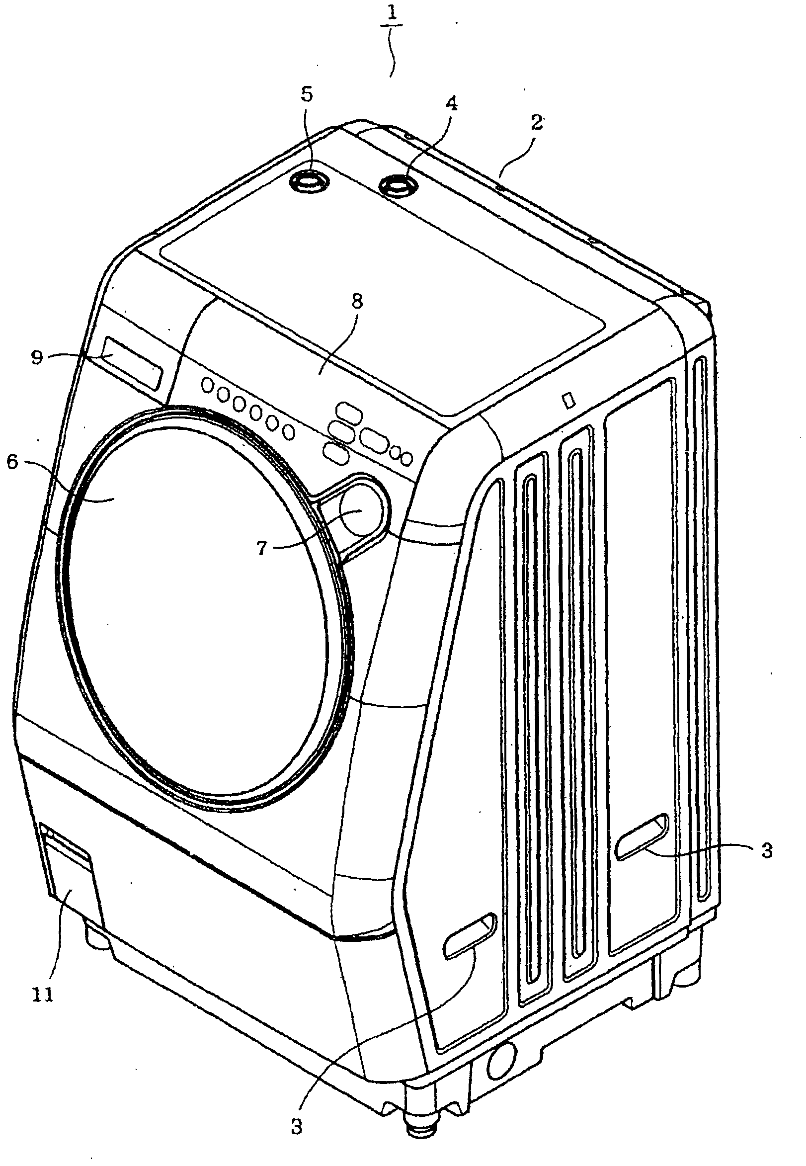 Laundry machine and device for producing mist