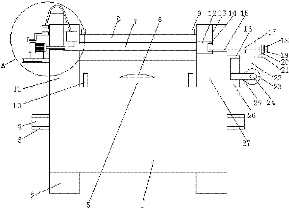 Cloth rolling machine capable of conveniently replacing coiling blocks