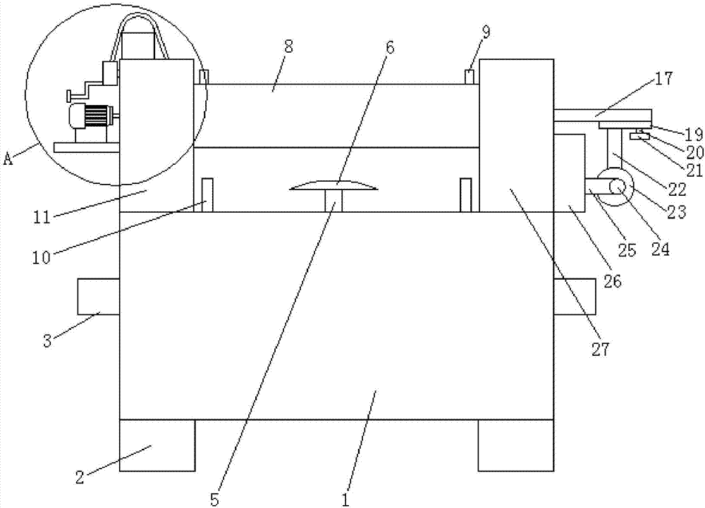 Cloth rolling machine capable of conveniently replacing coiling blocks