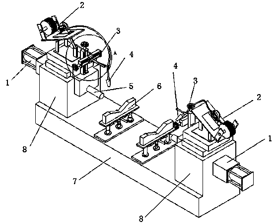 Automatic electric welding machine