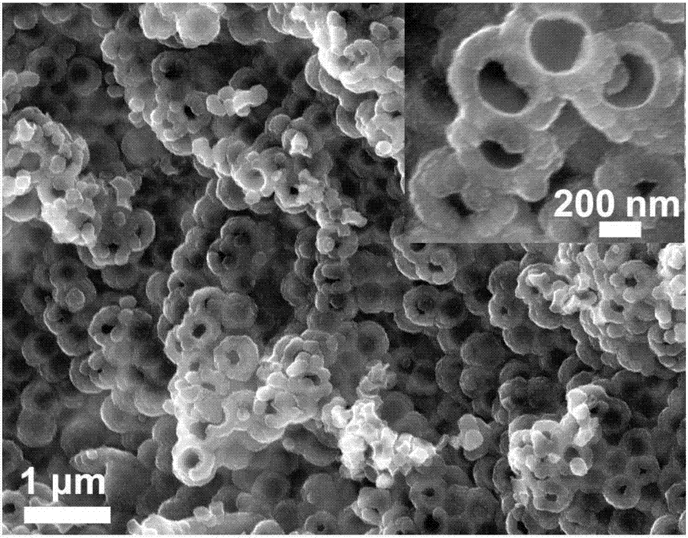 Pt-supported mesoporous polypyrrole nanoring catalyst and preparation method therefor