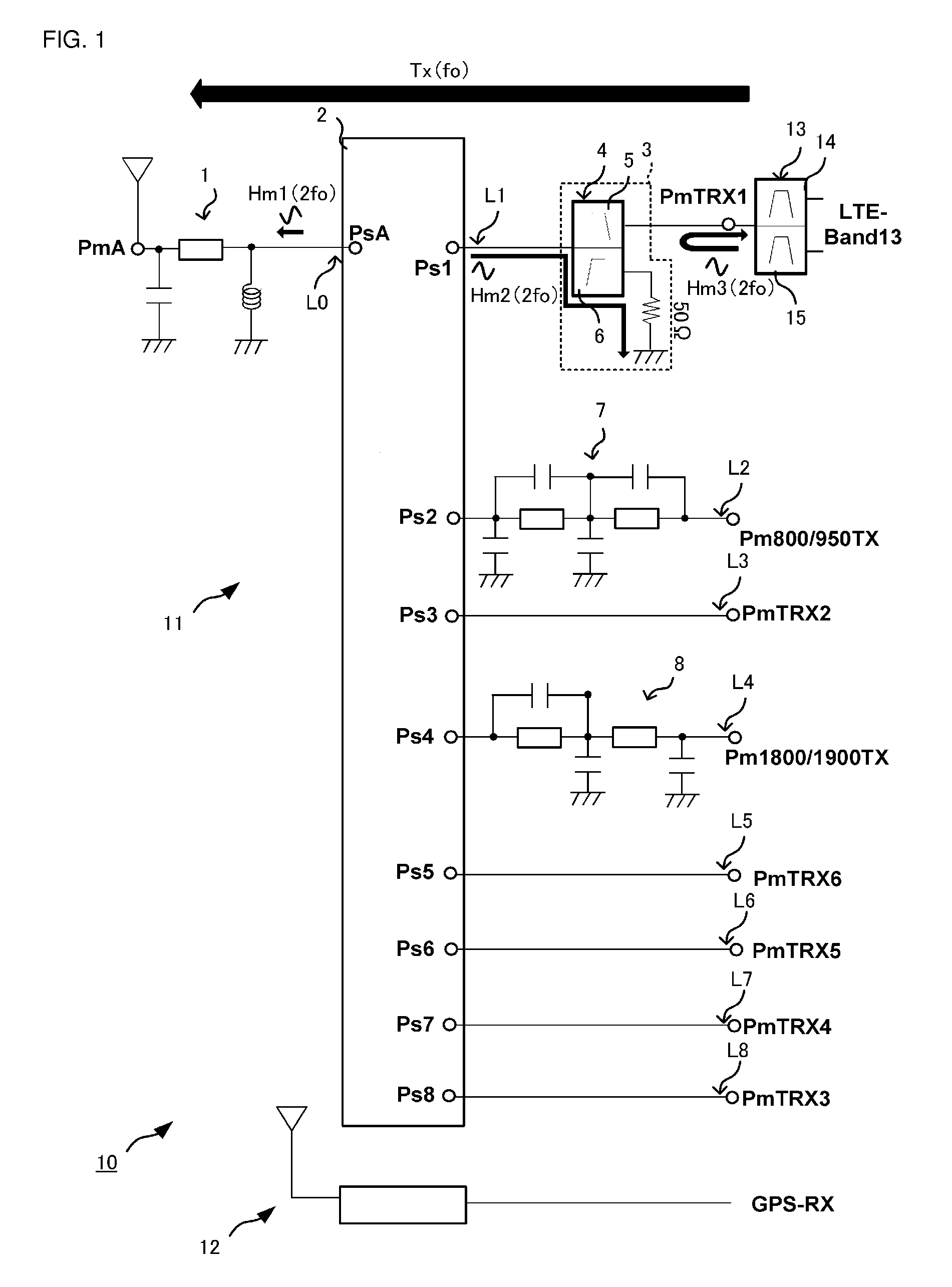 High-frequency module and communication device