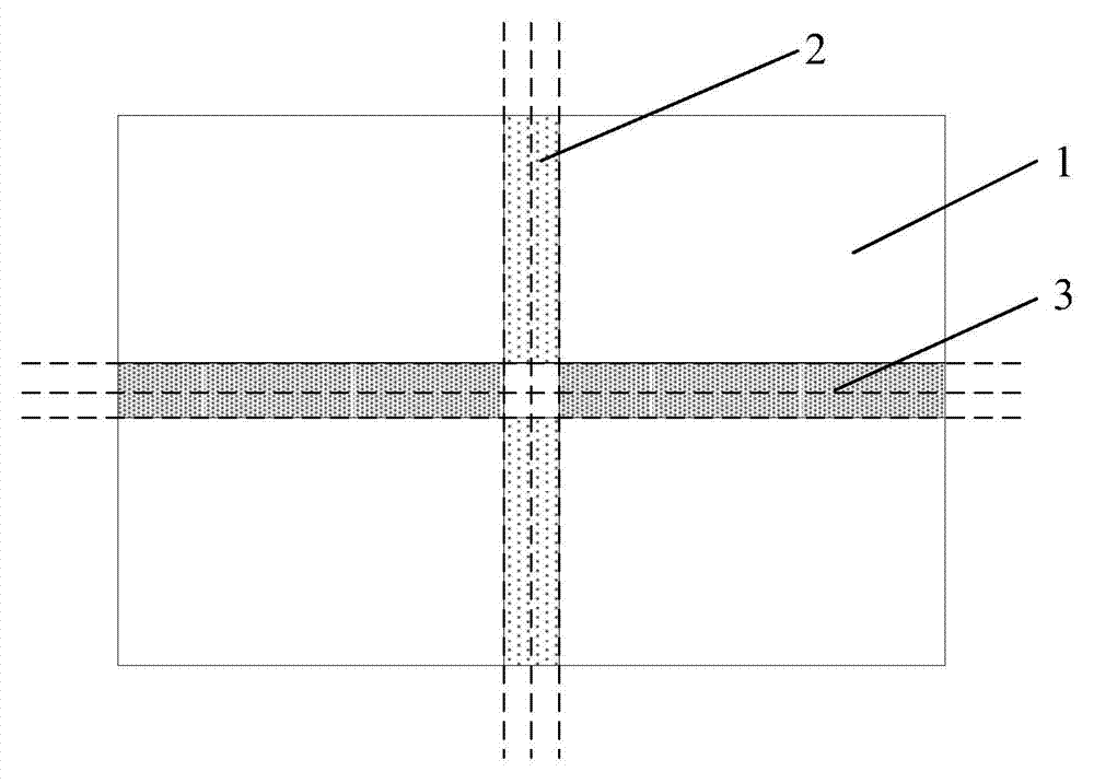 Array substrate and display device provided with same