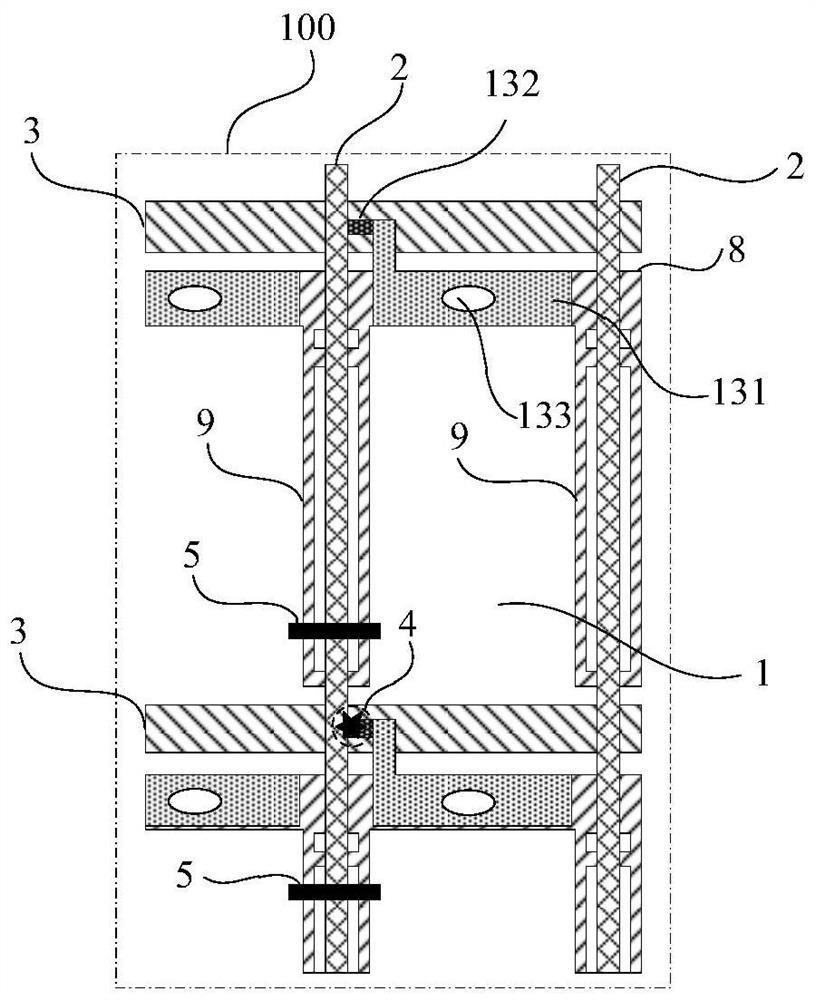 Wiring repair method, array substrate and display panel